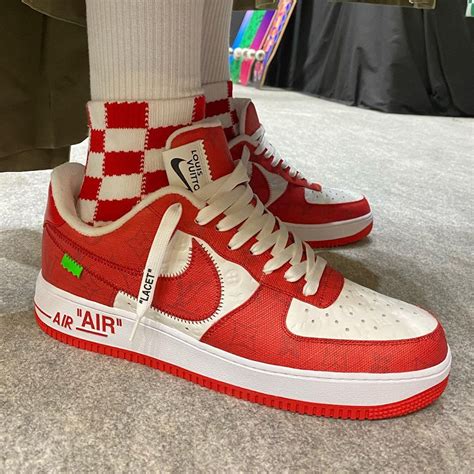 nike lv air force 1.